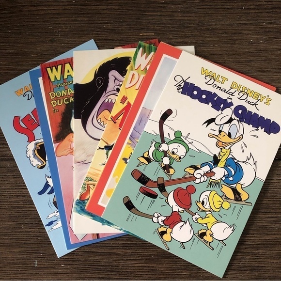 Disney Classic Movie Poster Postcards: Donald Duck 8 pack. - Picture 1 of 10
